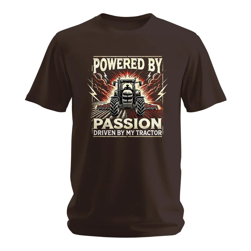 Powered By Passion Driven By My Tractor 4 - Unisex Softstyle T-Shirt