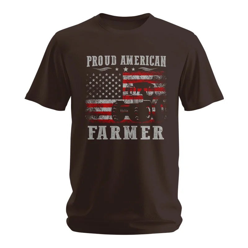 Proud American Farmer - Unisex Softstyle T-Shirt