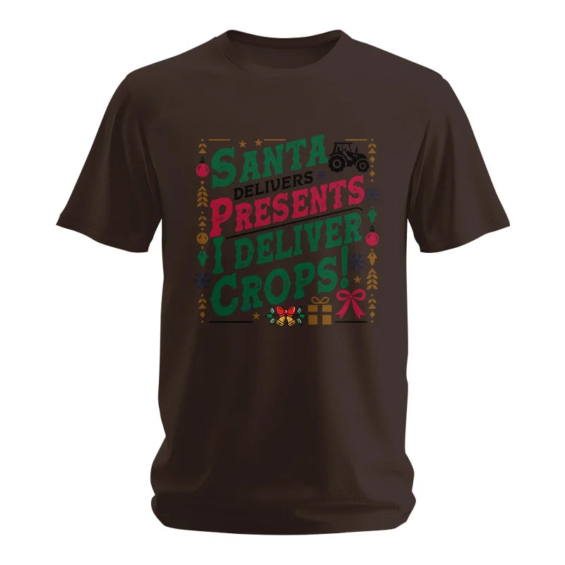 Santa Deliver Present I Deliver Crops! - Unisex Softstyle T-Shirt