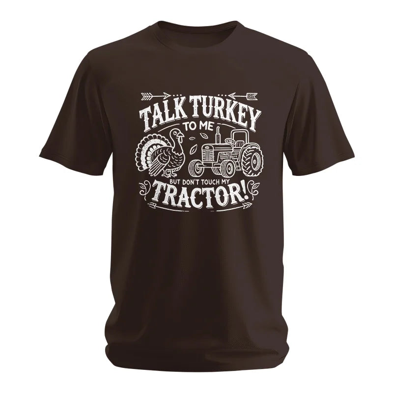 Image of Talk Turkey to Me But Don’t Touch My Tractor 2 - Unisex Softstyle T-Shirt