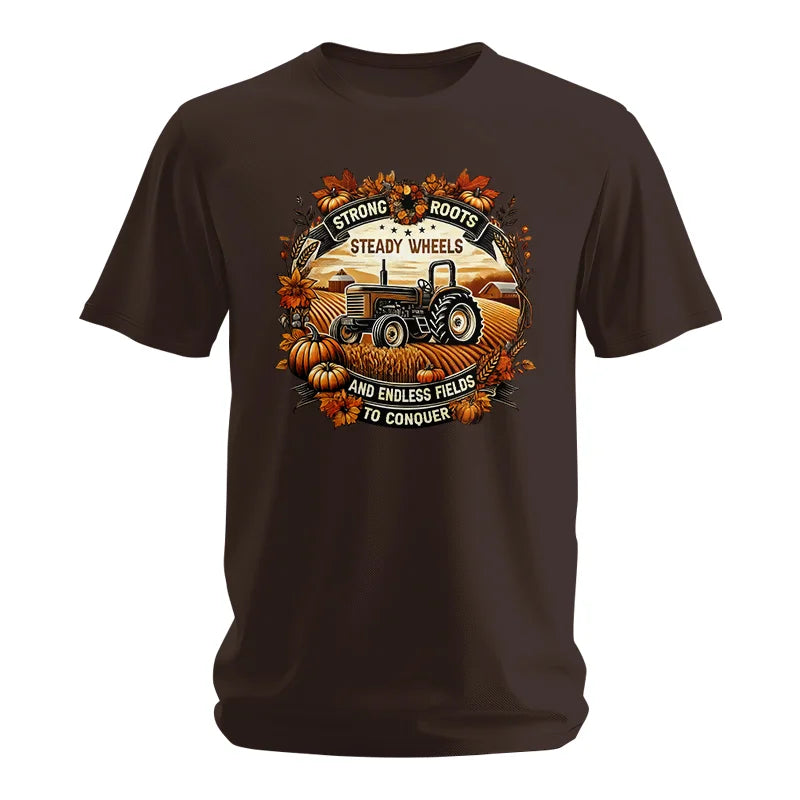 Thanksgiving Farmer Endless Fields To Conquer 1 - Unisex Softstyle T-Shirt