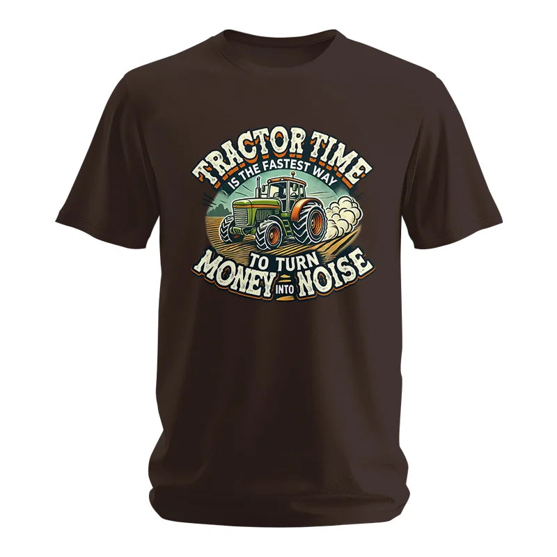 Image of Tractor Time To Turn Money Into Noise - Unisex Softstyle T-Shirt