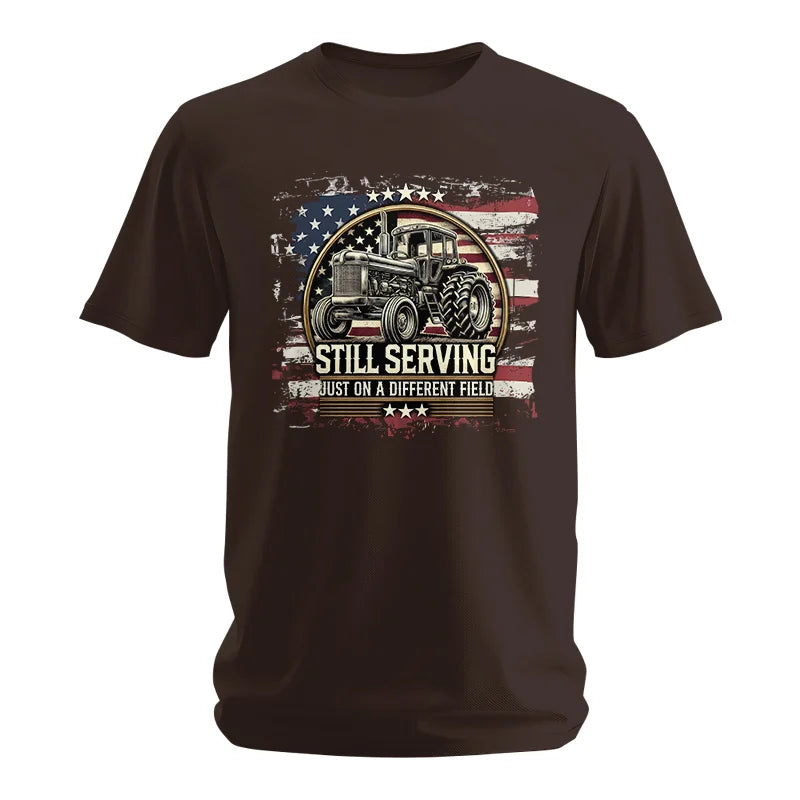 Image of Veteran Farmer Still Serving 1 - Unisex Softstyle T-Shirt