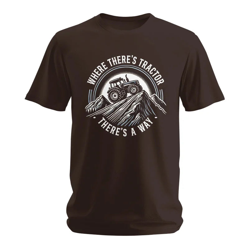 Image of Where There's A Tractor There's A Way 4 - Unisex Softstyle T-Shirt