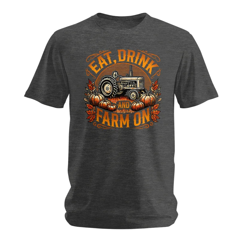 Image of Eat Drink and Farm On 2 - Unisex Softstyle T-Shirt