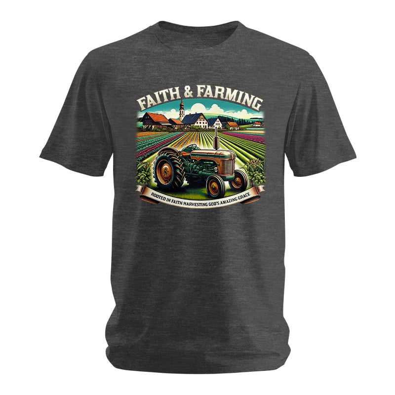 Image of Faith And Farming 4 - Unisex Softstyle T-Shirt