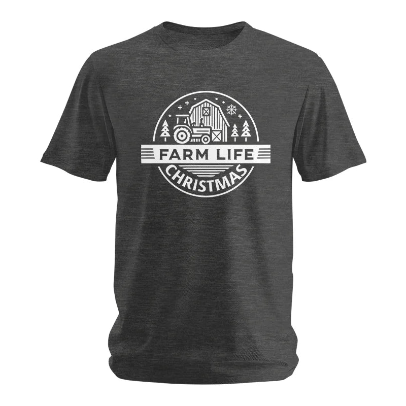 Farm Life Christmas 1 - Unisex Softstyle T-Shirt