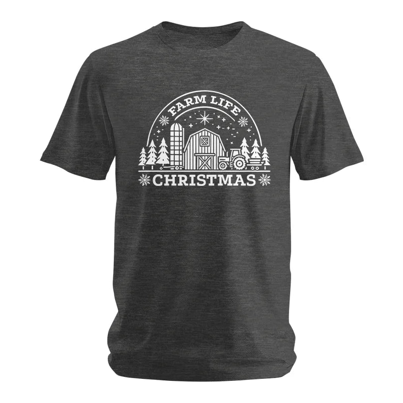 Farm Life Christmas 4 - Unisex Softstyle T-Shirt