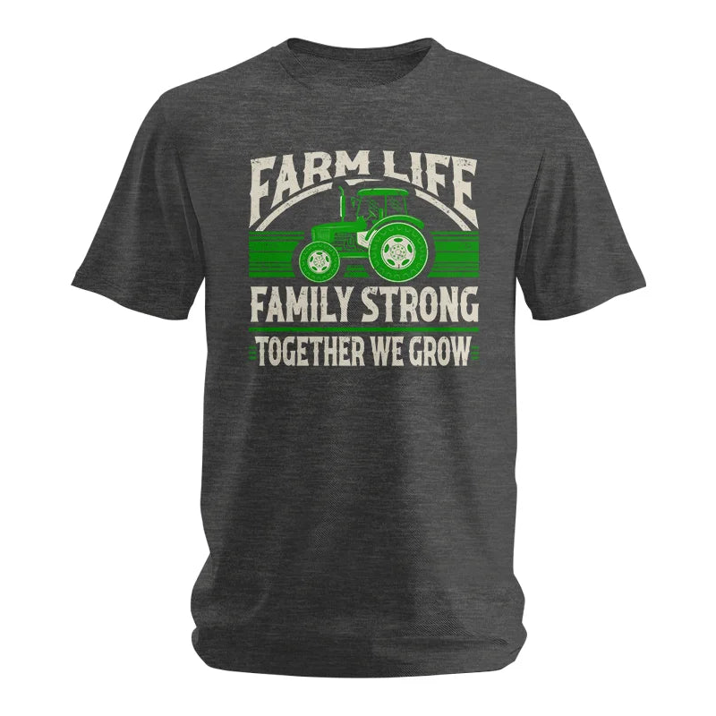 Image of Farm life Family Strong_Together We grow - Unisex Softstyle T-Shirt