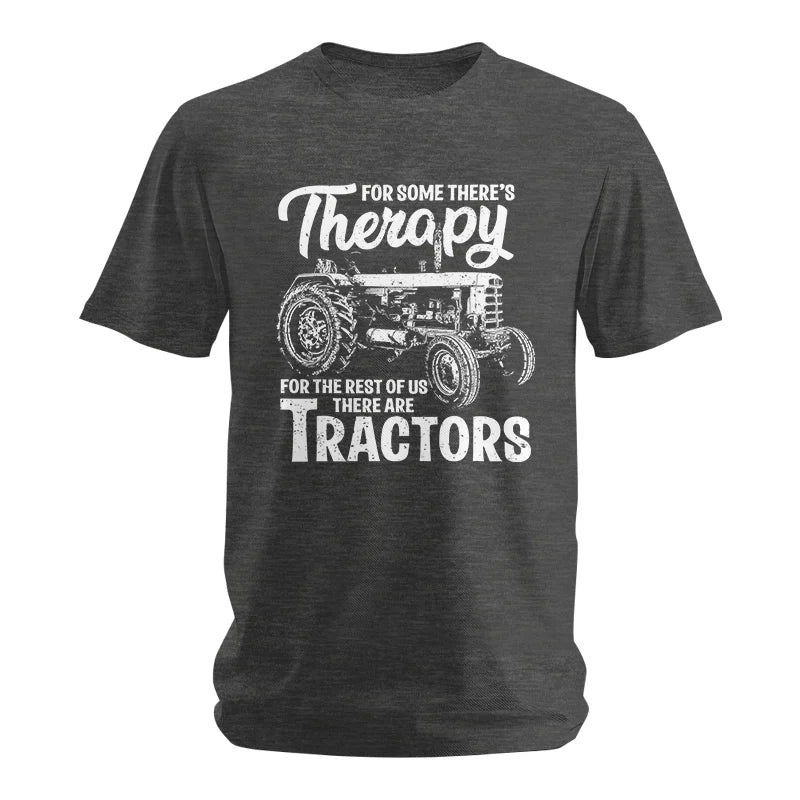 Funny Farmer Therapy Vintage Tractor Lover - Unisex Softstyle T-Shirt