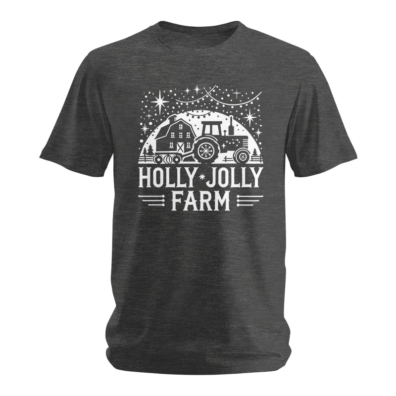 Holly Jolly Farm 2 - Unisex Softstyle T-Shirt