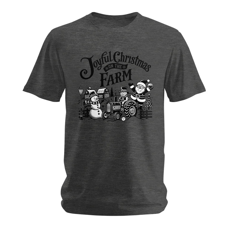 Joyful Christmas On The Farm 1 - Unisex Softstyle T-Shirt