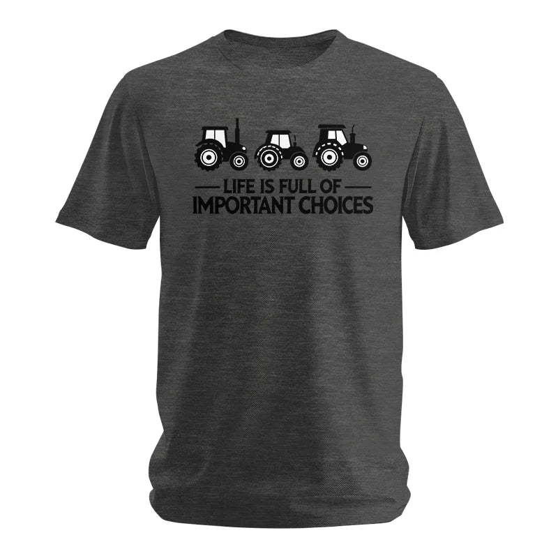 Image of Life Is Full Of Important Choices 17 - Unisex Softstyle T-Shirt