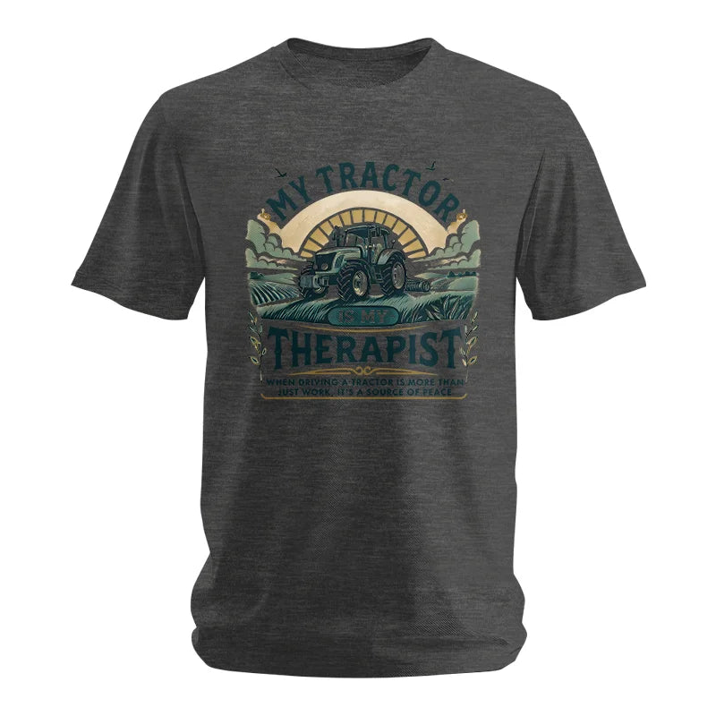 My Tractor Is My Therapist - Unisex Softstyle T-Shirt