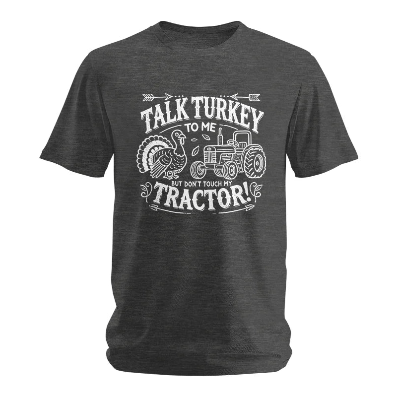 Image of Talk Turkey to Me But Don’t Touch My Tractor 2 - Unisex Softstyle T-Shirt