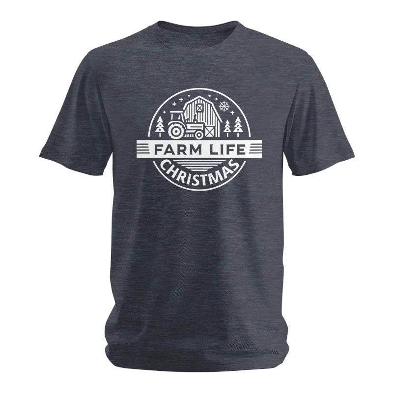 Image of Farm Life Christmas 1 - Unisex Softstyle T-Shirt