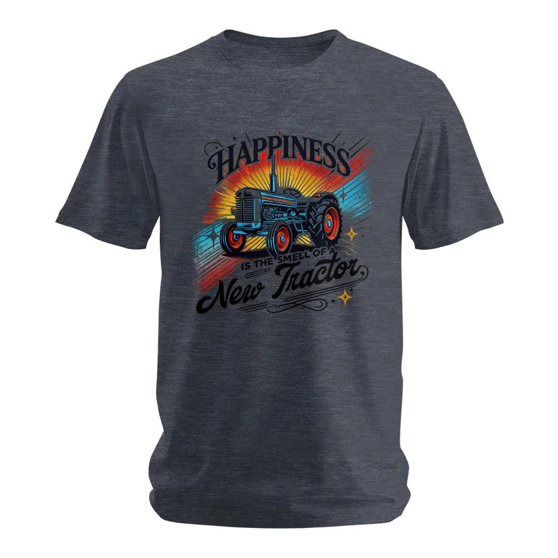 Image of Happiness Is The Smell Of A New Tractor - Unisex Softstyle T-Shirt