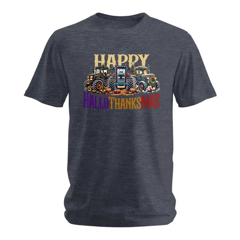 Happy HalloThanksMas - Unisex Softstyle T-Shirt