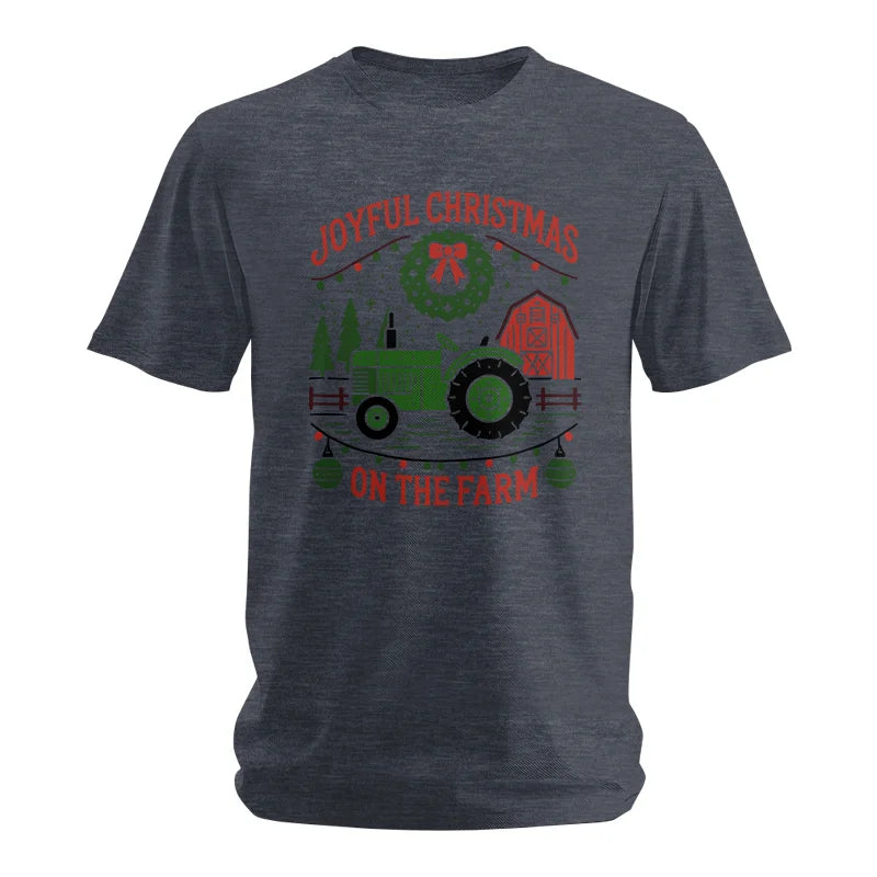 Image of Joyful Christmas On The Farm 3 - Unisex Softstyle T-Shirt