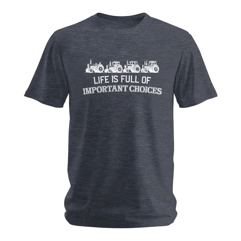 Image of Life Is Full Of Important Choices 11 - Unisex Softstyle T-Shirt