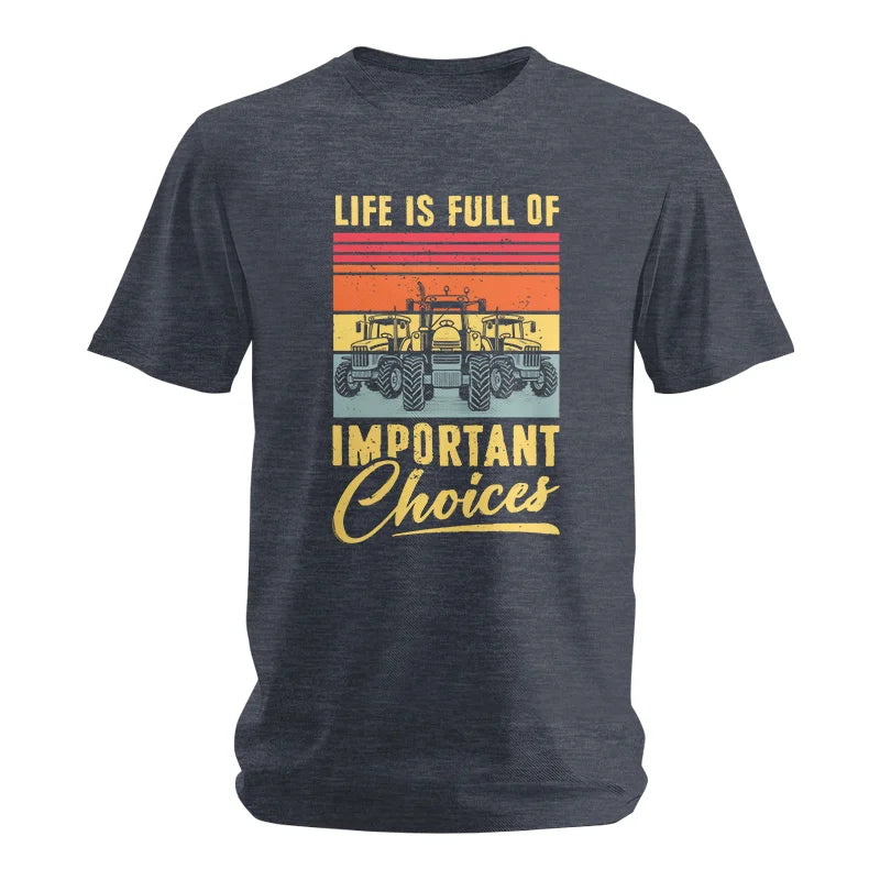 Image of Life Is Full Of Important Choices 39 - Unisex Softstyle T-Shirt