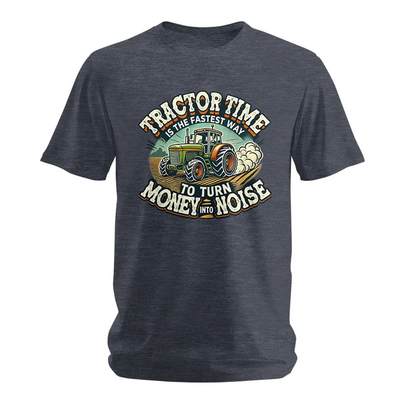 Image of Tractor Time To Turn Money Into Noise - Unisex Softstyle T-Shirt