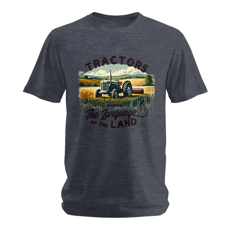 Tractors Whisper The Language Of The Land 2 - Unisex Softstyle T-Shirt