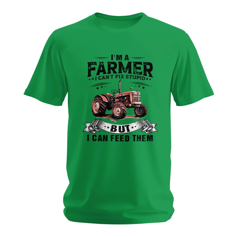 Image of Farmer Can't Fix Stupid - Unisex Softstyle T-Shirt