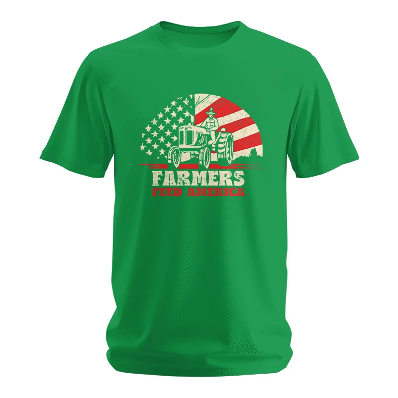 Image of Farmers Feed America Support Farmers - Unisex Softstyle T-Shirt