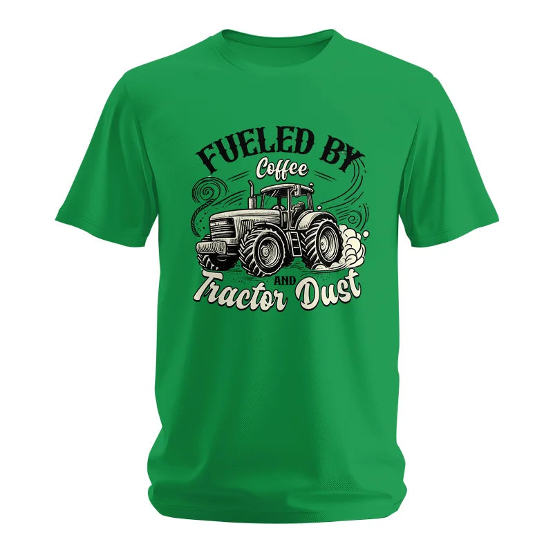 Image of Fueled By Coffee And Tractor Dust 2 - Unisex Softstyle T-Shirt