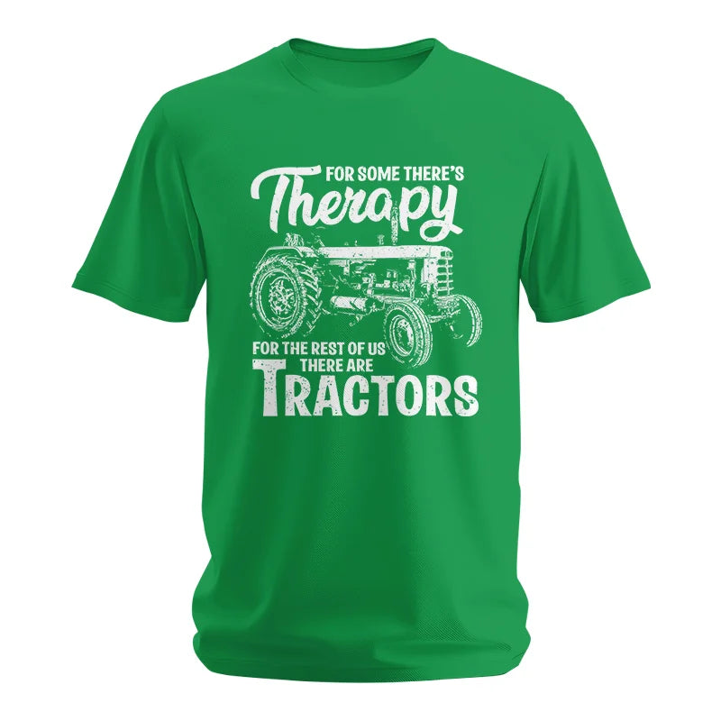 Funny Farmer Therapy Vintage Tractor Lover - Unisex Softstyle T-Shirt