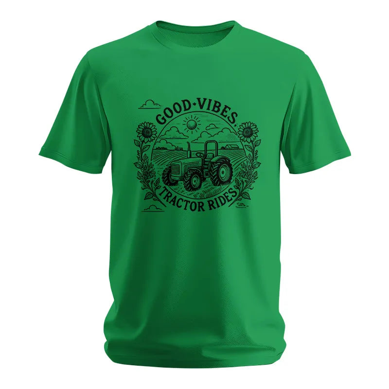 Good Vibes Tractor Rides - Unisex Softstyle T-Shirt