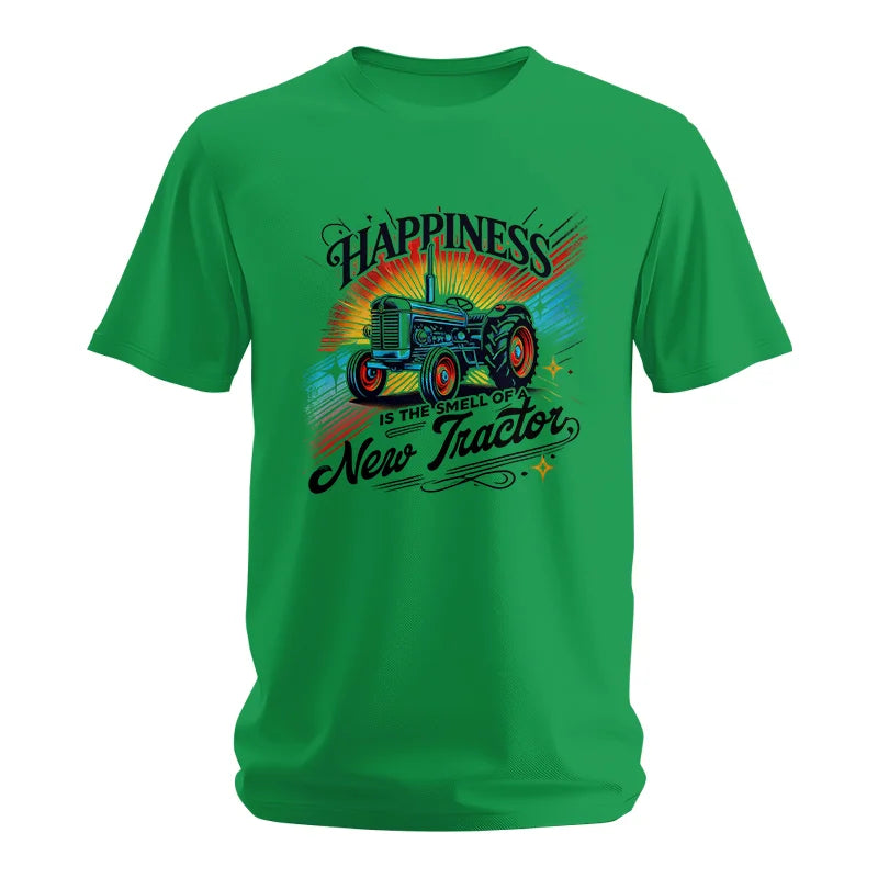 Happiness Is The Smell Of A New Tractor - Unisex Softstyle T-Shirt