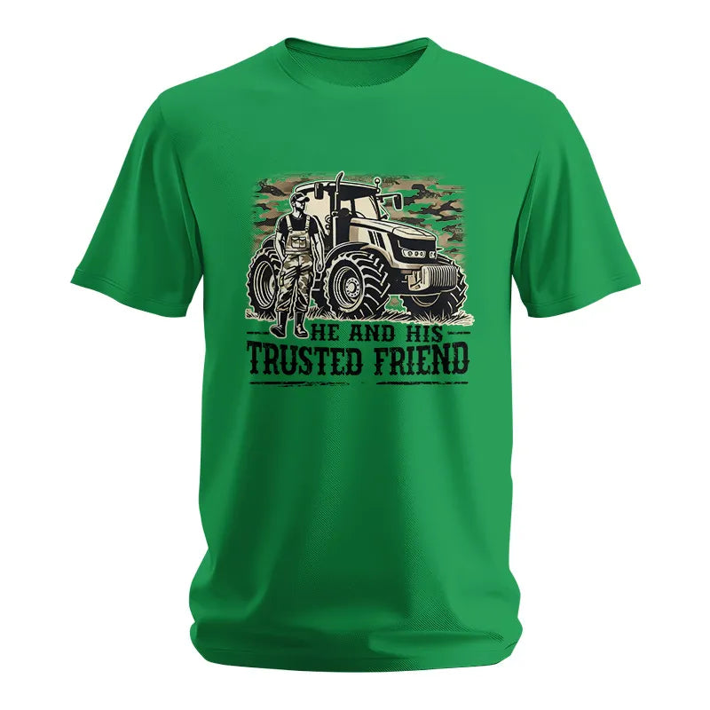 He and His Trusted Friend - Unisex Softstyle T-Shirt