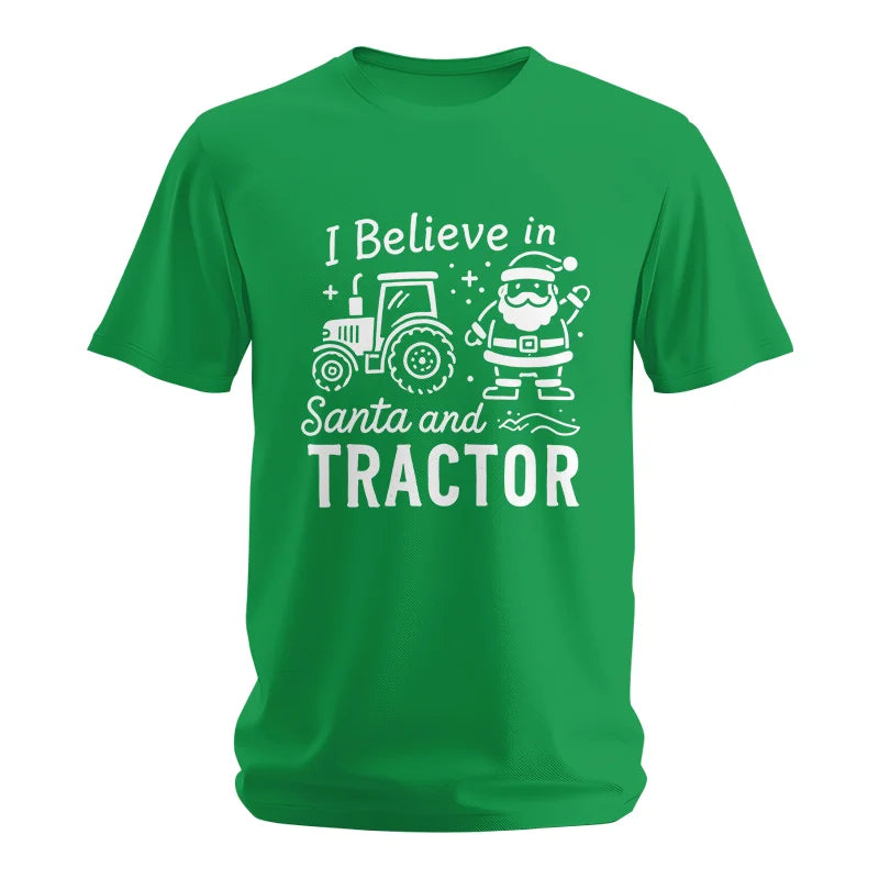 Image of I Believe In Santa And Tractor - Unisex Softstyle T-Shirt