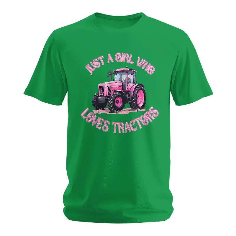 Image of Just A Girl Who Loves Tractors 1 - Unisex Softstyle T-Shirt