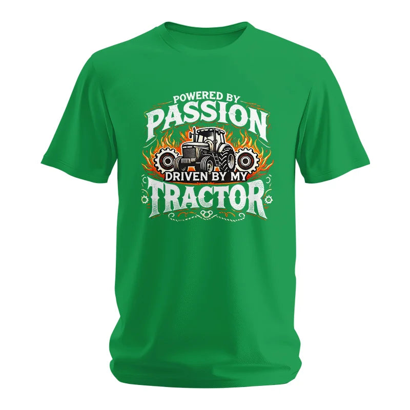 Image of Powered By Passion Driven By My Tractor 1 - Unisex Softstyle T-Shirt