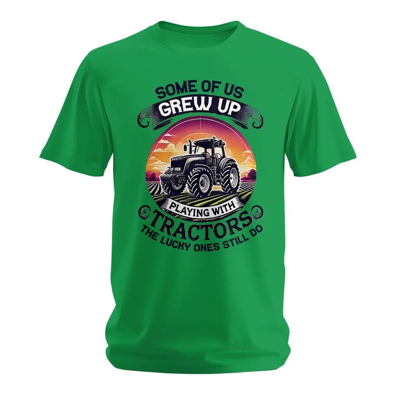 Some Of Us Grew Up Playing With Tractors 4 - Unisex Softstyle T-Shirt