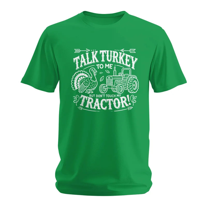 Image of Talk Turkey to Me But Don’t Touch My Tractor 2 - Unisex Softstyle T-Shirt