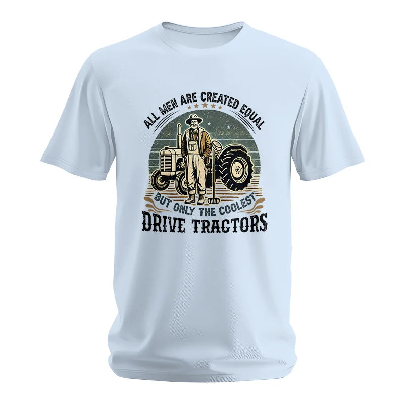 Image of All Men Equal But The Coolest Drive Tractors - Unisex Softstyle T-Shirt