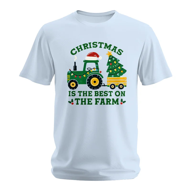 Christmas Is The Best On The Farm - Unisex Softstyle T-Shirt