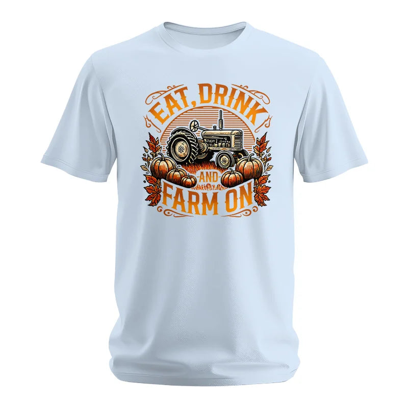 Image of Eat Drink and Farm On 2 - Unisex Softstyle T-Shirt