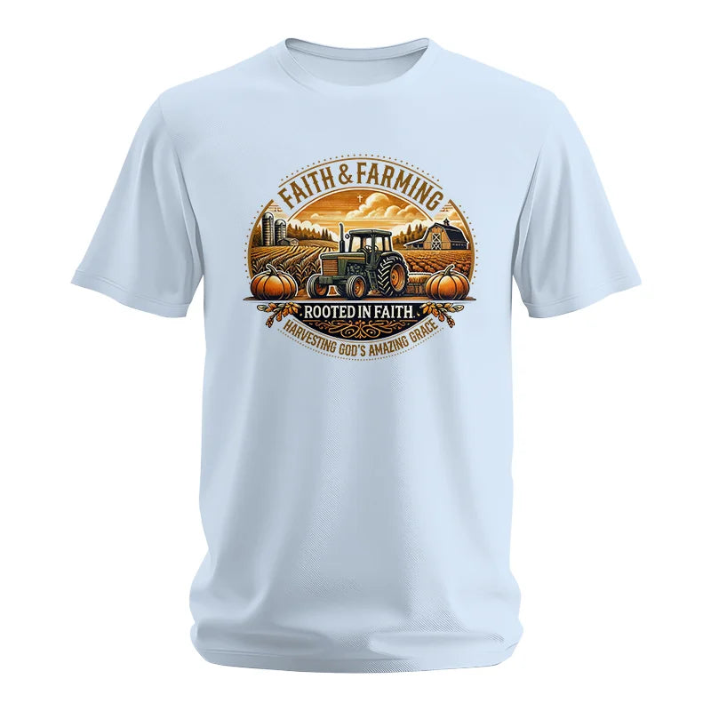 Faith And Farming 1 - Unisex Softstyle T-Shirt