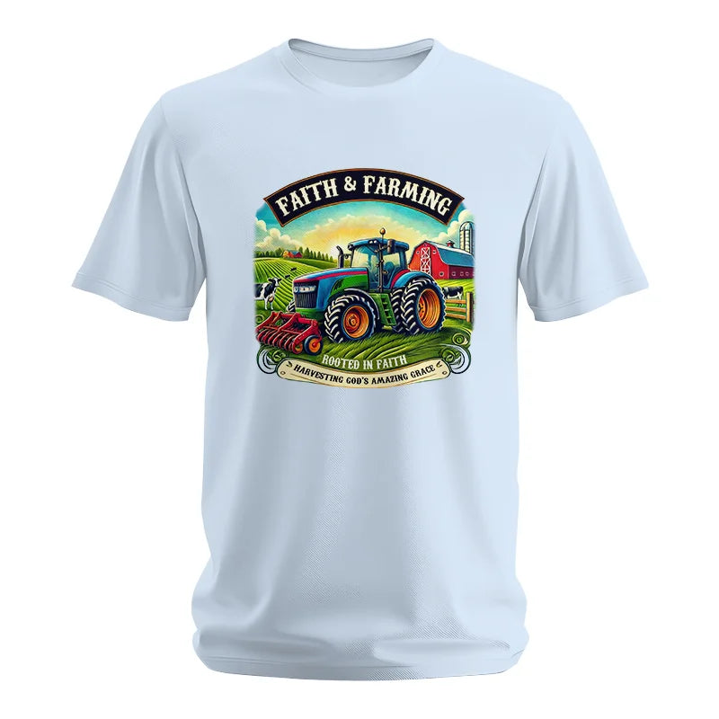 Image of Faith And Farming 2 - Unisex Softstyle T-Shirt