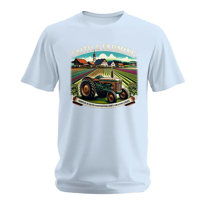 Image of Faith And Farming 4 - Unisex Softstyle T-Shirt