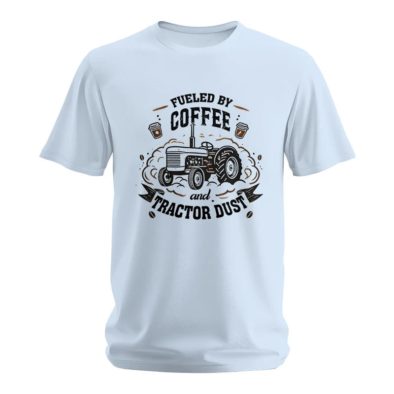 Fueled By Coffee And Tractor Dust - Unisex Softstyle T-Shirt