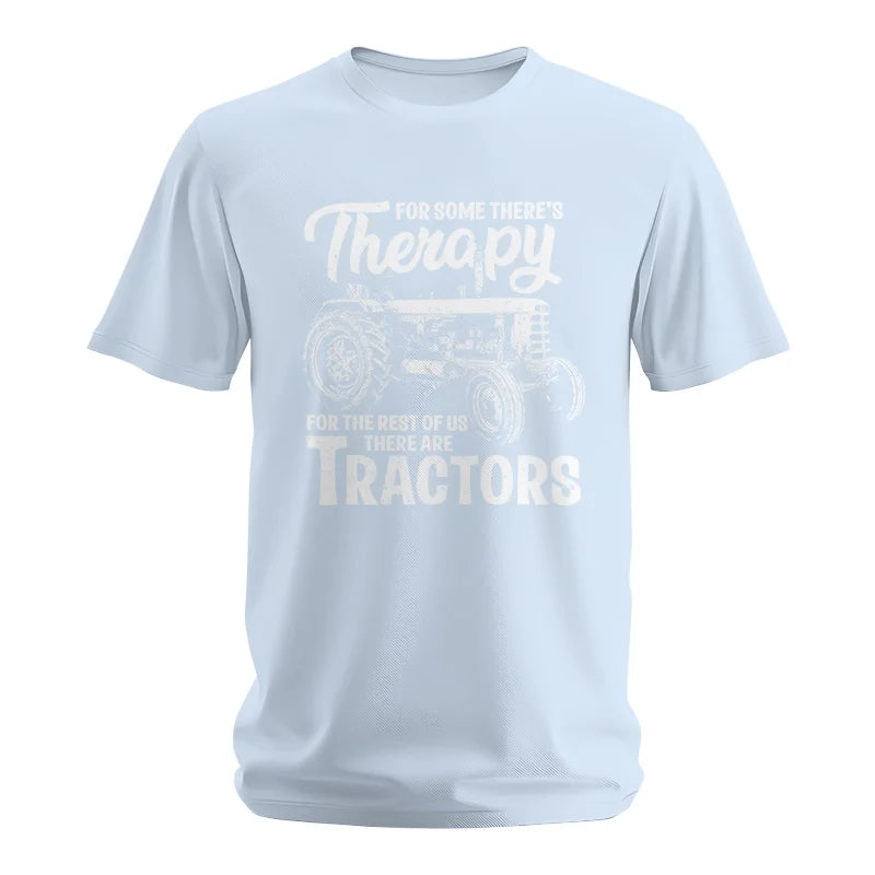 Funny Farmer Therapy Vintage Tractor Lover - Unisex Softstyle T-Shirt