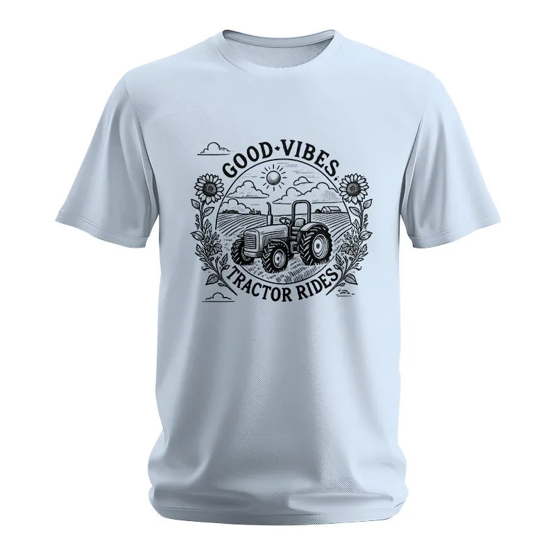 Good Vibes Tractor Rides - Unisex Softstyle T-Shirt