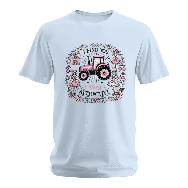 Image of I Find You Very Attractive Pink Cherry - Unisex Softstyle T-Shirt