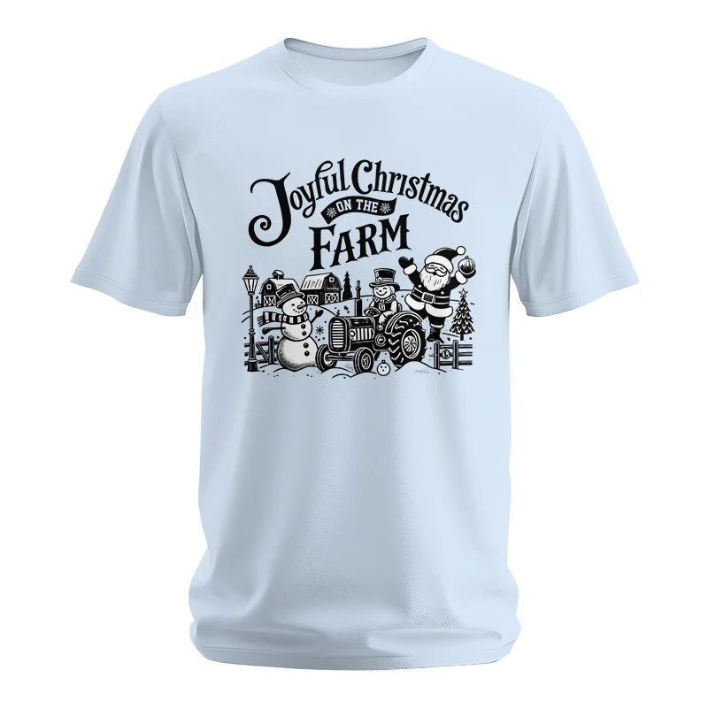 Joyful Christmas On The Farm 1 - Unisex Softstyle T-Shirt